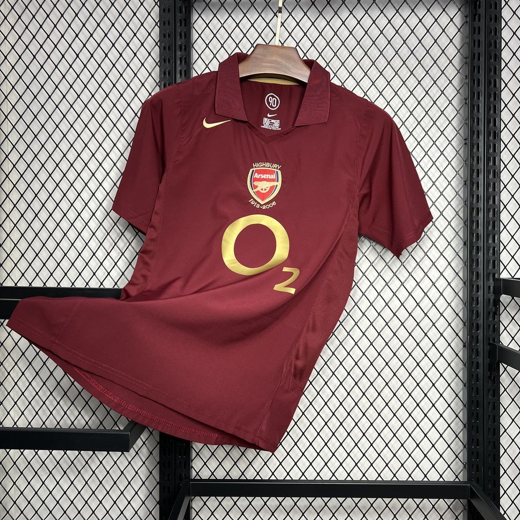 Arsenal 2005/06 Home Jersey – Highbury Farewell Edition