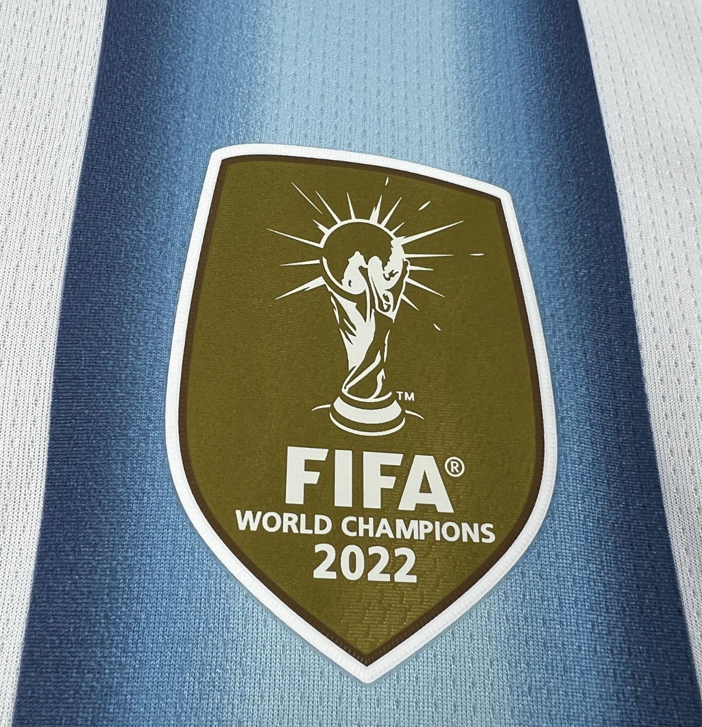 Argentina National Team 2026 Home Jersey – World Champions Edition (Three Stars)