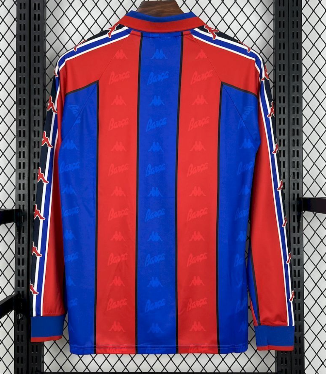 FC Barcelona 1995–97 Home Jersey – Retro Long Sleeve (Kappa Era)
