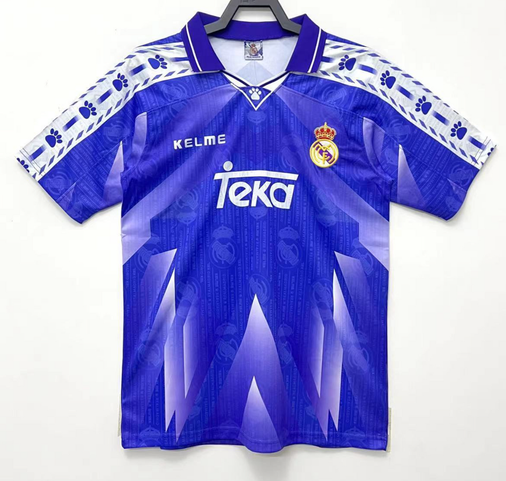 Real Madrid Away Jersey 1996/97 – A Legacy Worn in Blue
