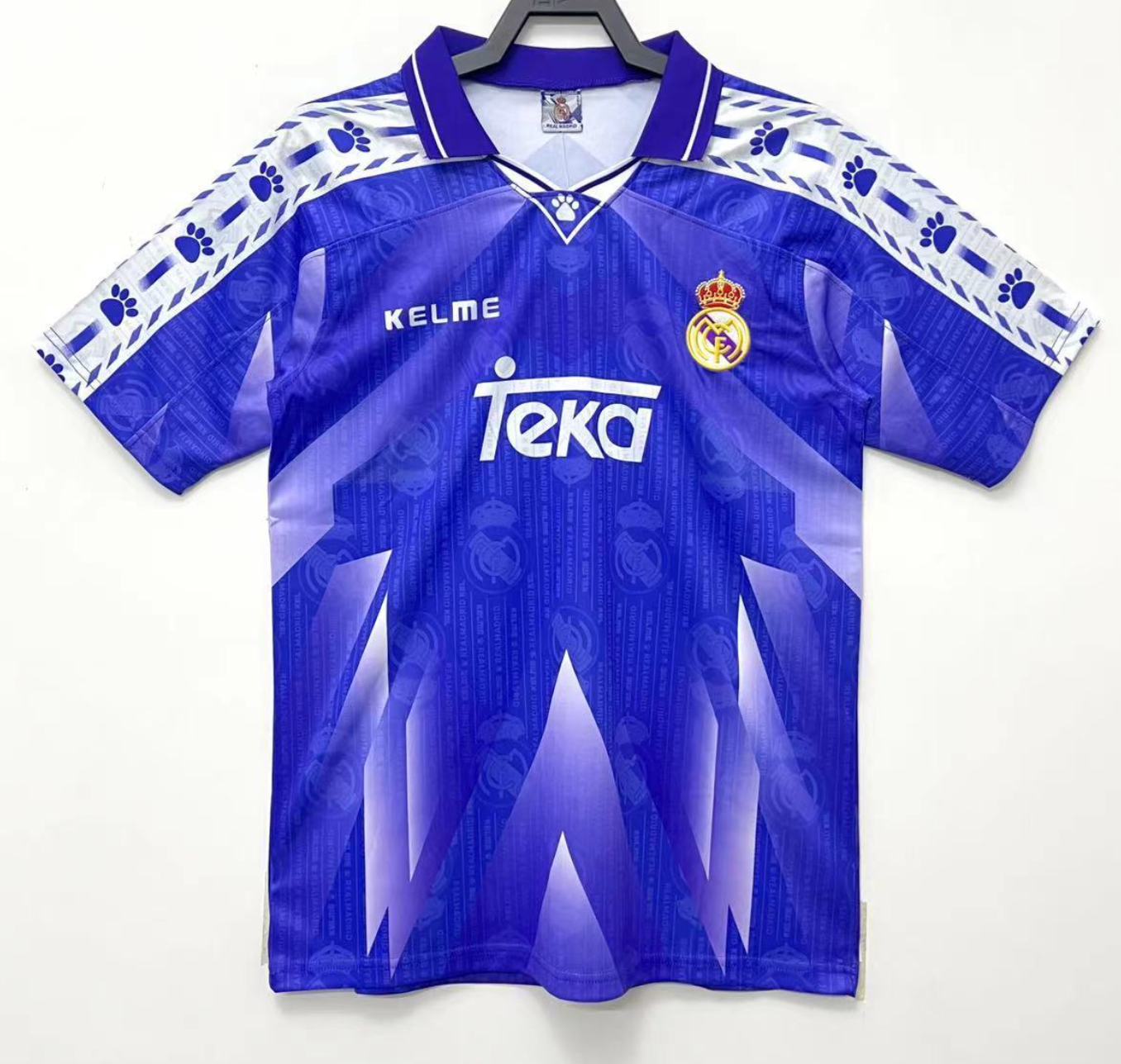 Real Madrid Away Jersey 1996/97 – A Legacy Worn in Blue