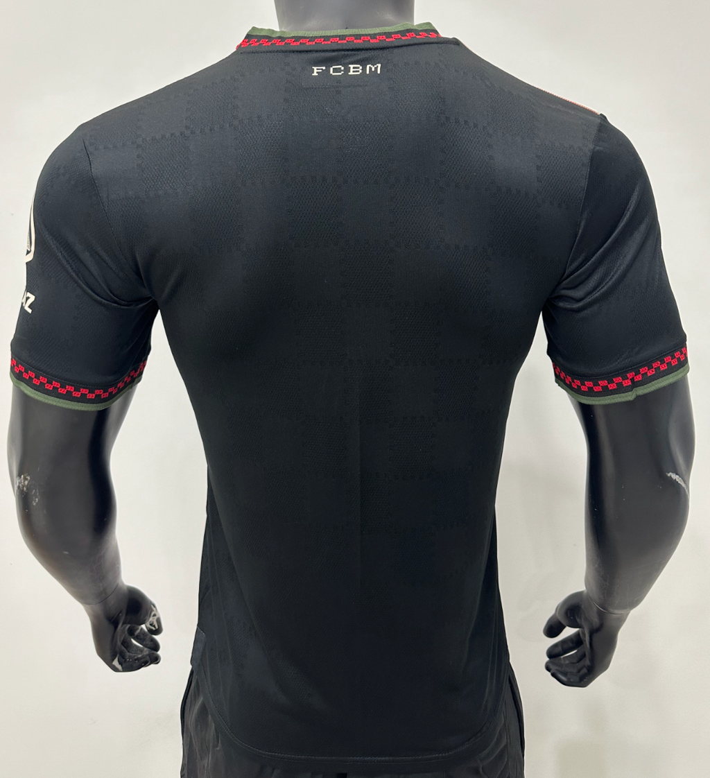 Bayern Munich Away Shirt – Black & Gold Identity (Season Tribute) 2025/ 2026