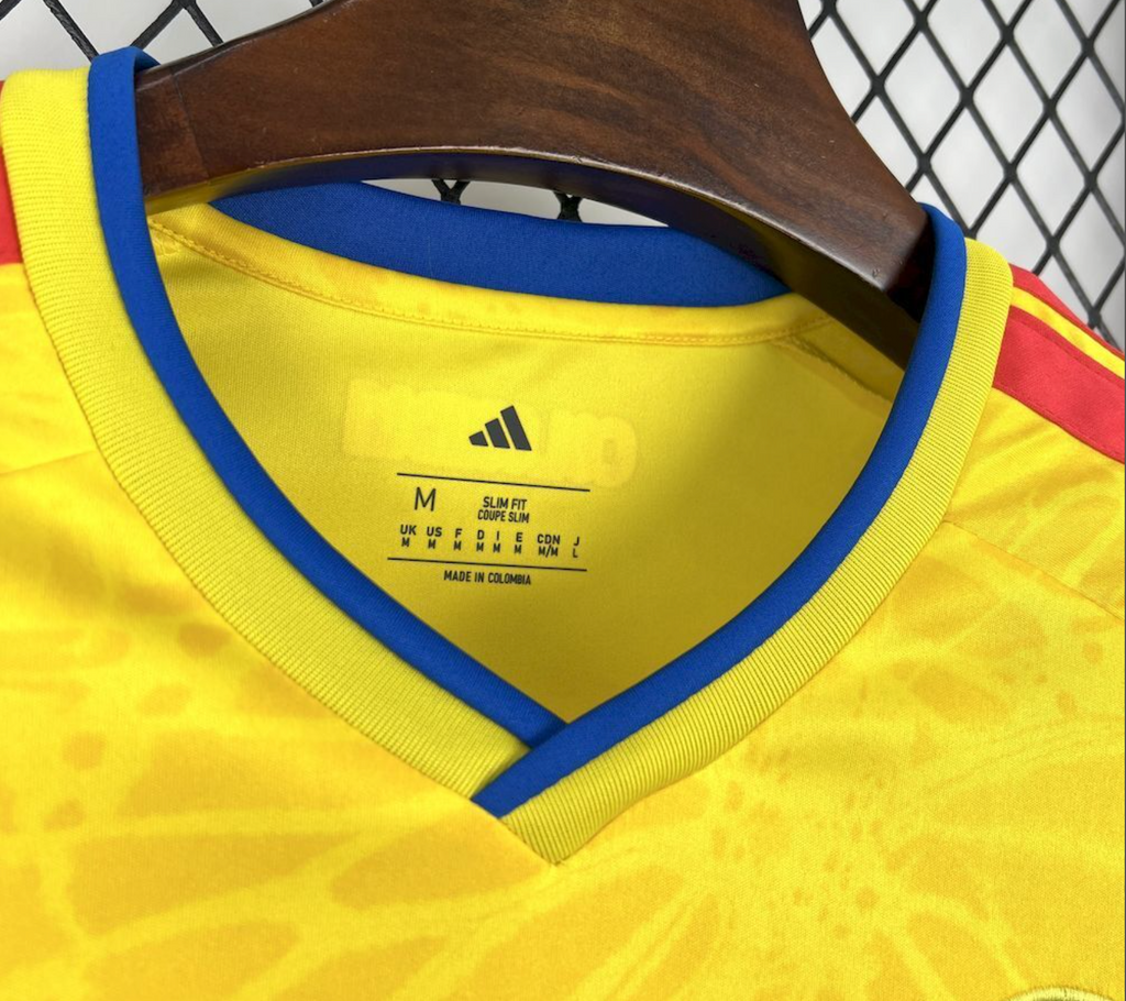 Colombia Home Jersey – La Piel de un País que Nunca Deja de Soñar