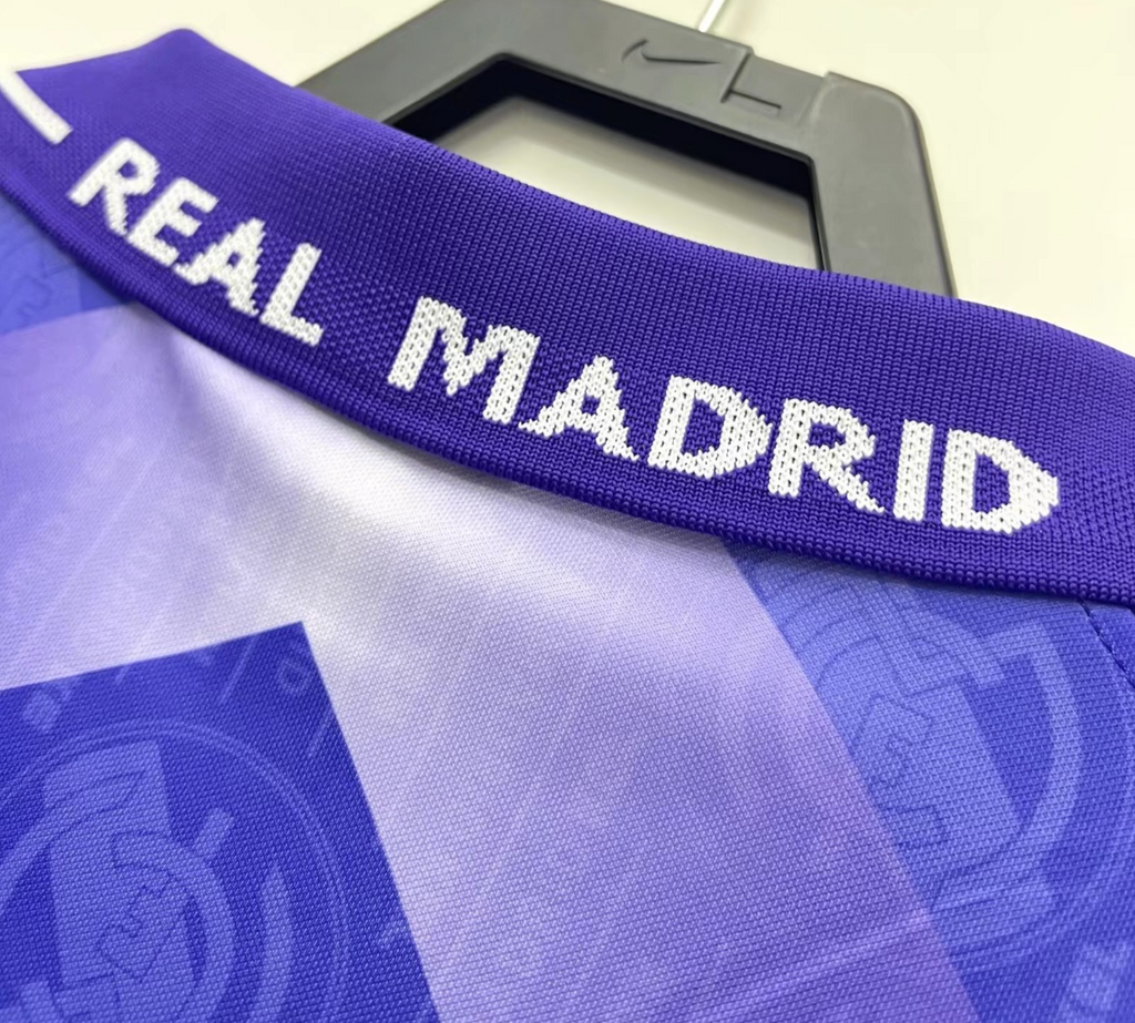 Real Madrid Away Jersey 1996/97 – A Legacy Worn in Blue