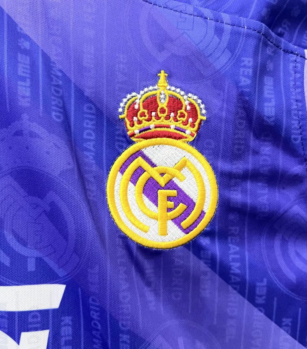 Real Madrid Away Jersey 1996/97 – A Legacy Worn in Blue