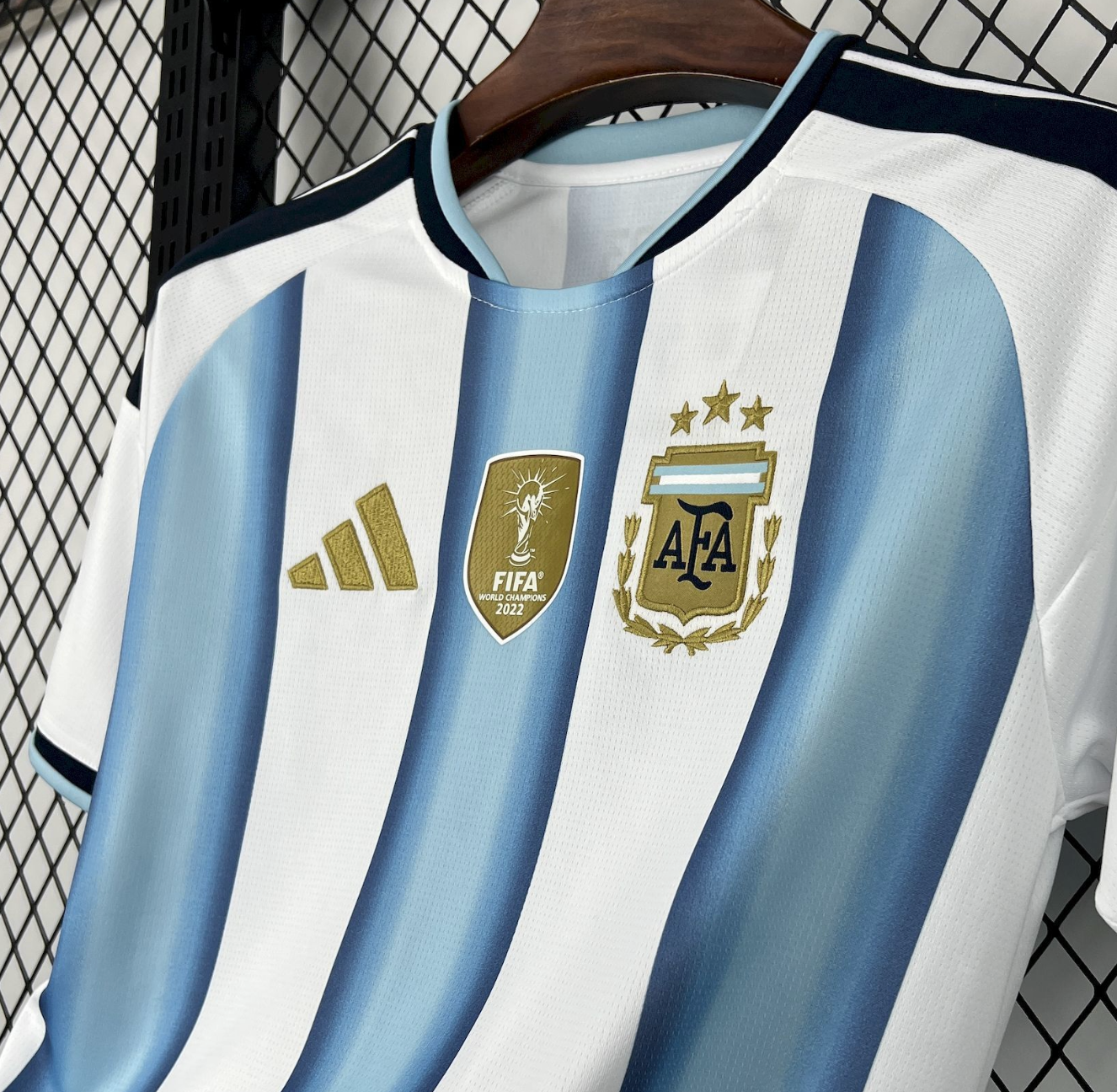 Argentina National Team 2026 Home Jersey – World Champions Edition (Three Stars)
