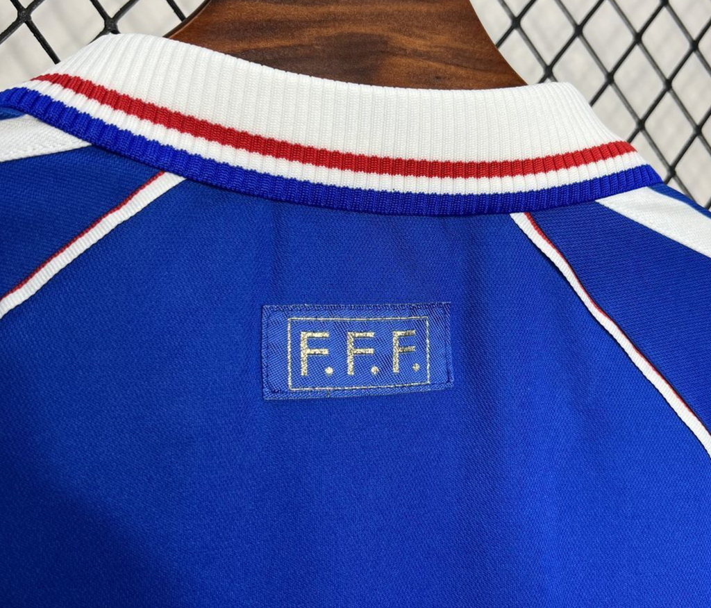 France National Team Home Jersey 1998 – World Cup Champions Legacy