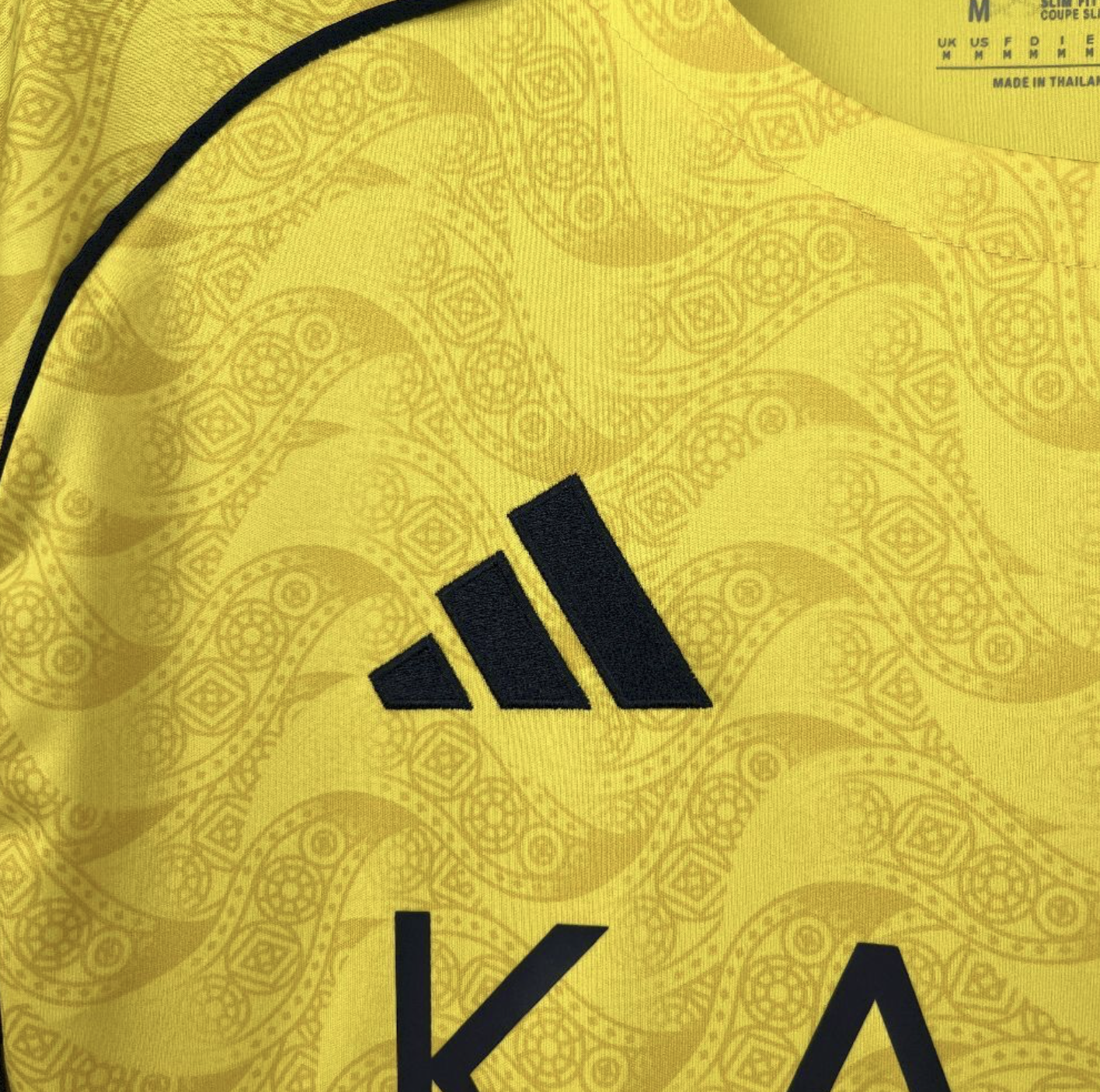 Al Nassr Fan Jersey 2024 - 2025  | Yellow Home Shirt – KickOff Club