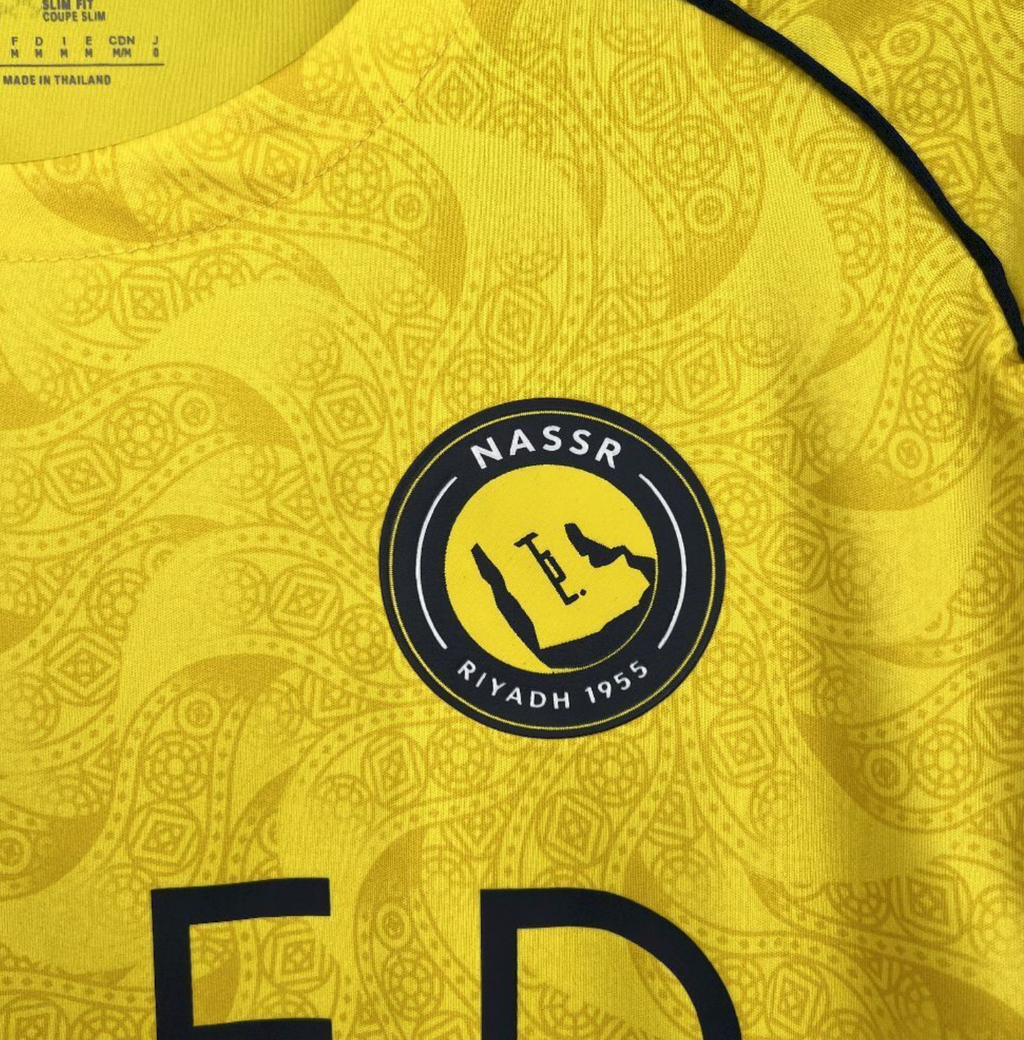 Al Nassr Fan Jersey 2024 - 2025  | Yellow Home Shirt – KickOff Club