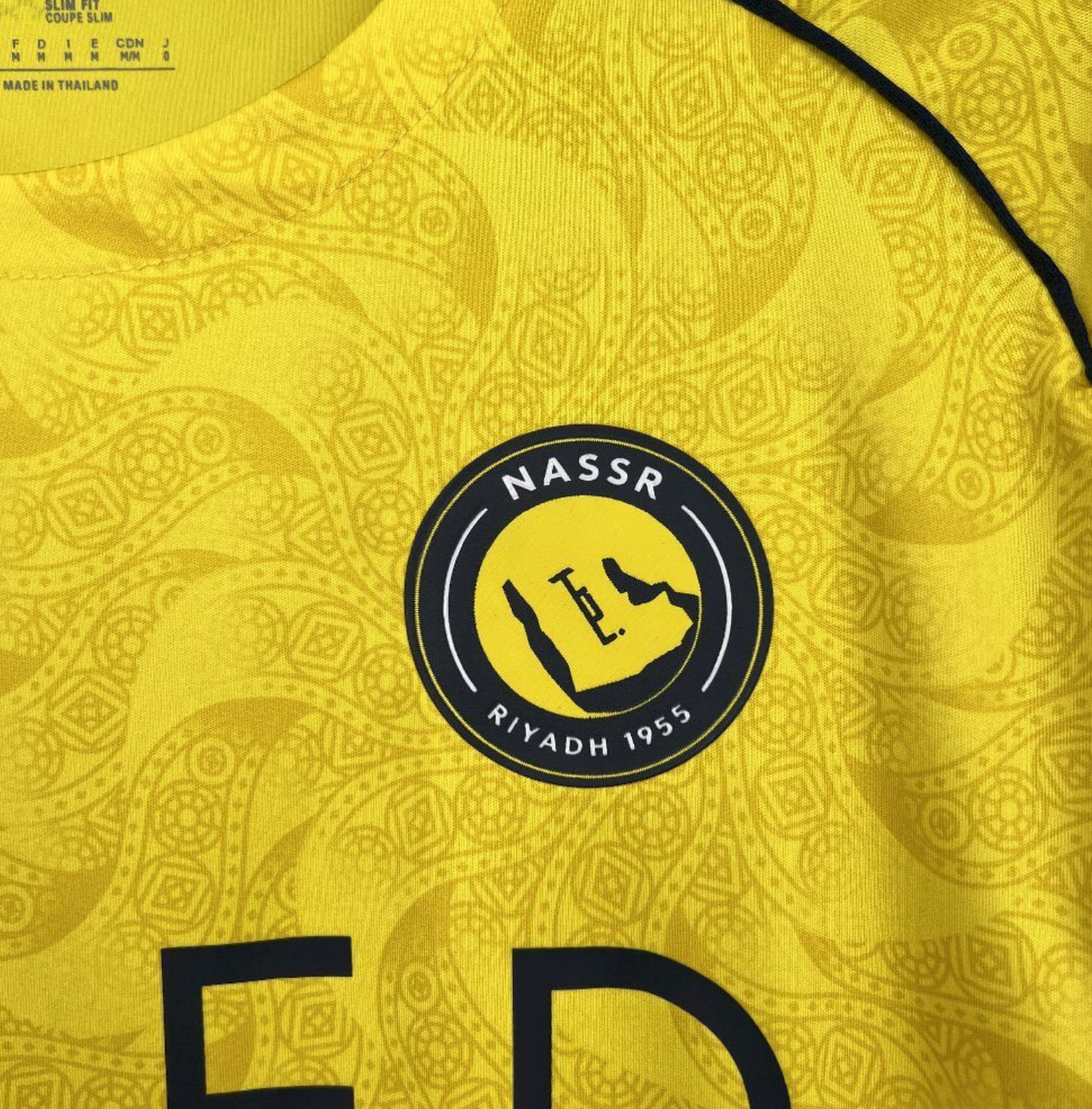 Al Nassr Fan Jersey 2024 - 2025  | Yellow Home Shirt – KickOff Club