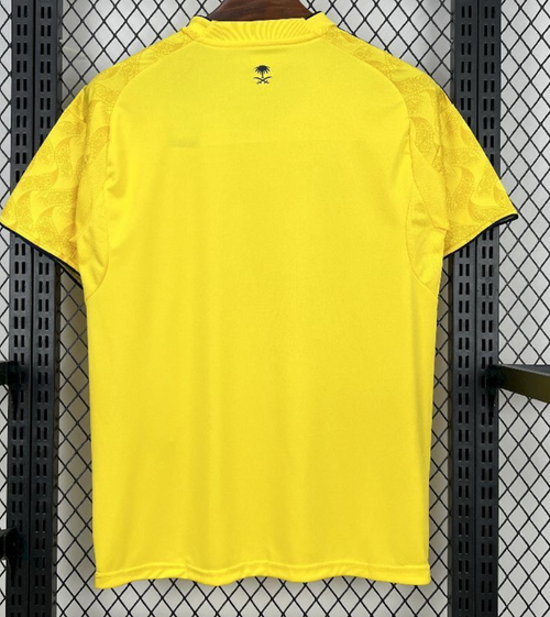 Al Nassr Fan Jersey 2024 - 2025  | Yellow Home Shirt – KickOff Club