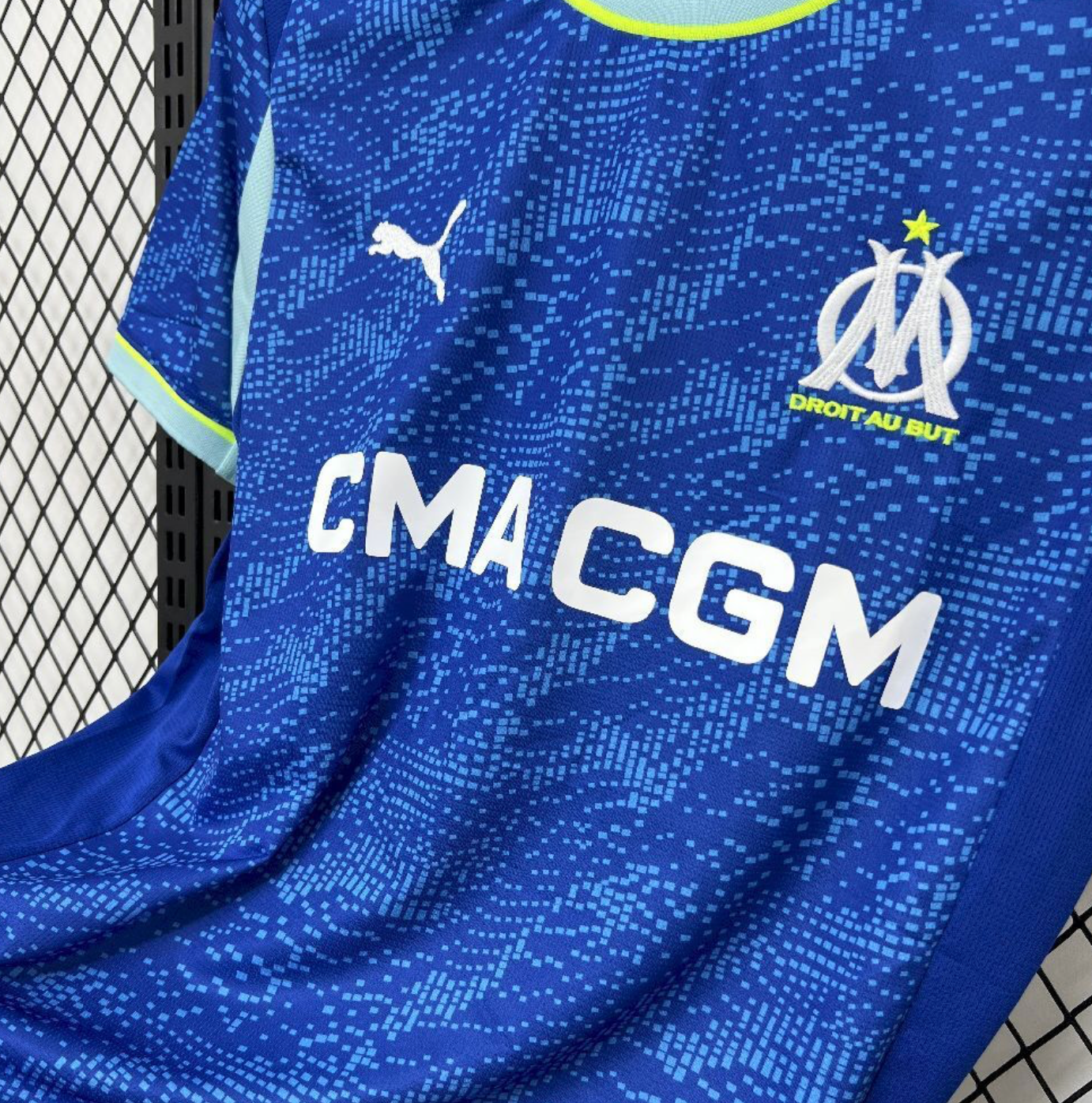 Olympique de Marseille Fan Jersey 2025 - 2026  | Blue Away Shirt – KickOff Club