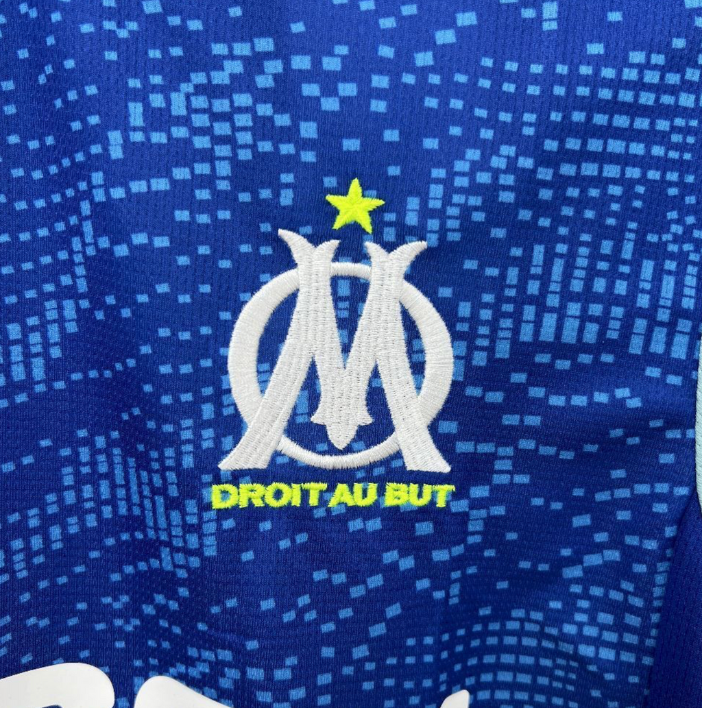 Olympique de Marseille Fan Jersey 2025 - 2026  | Blue Away Shirt – KickOff Club