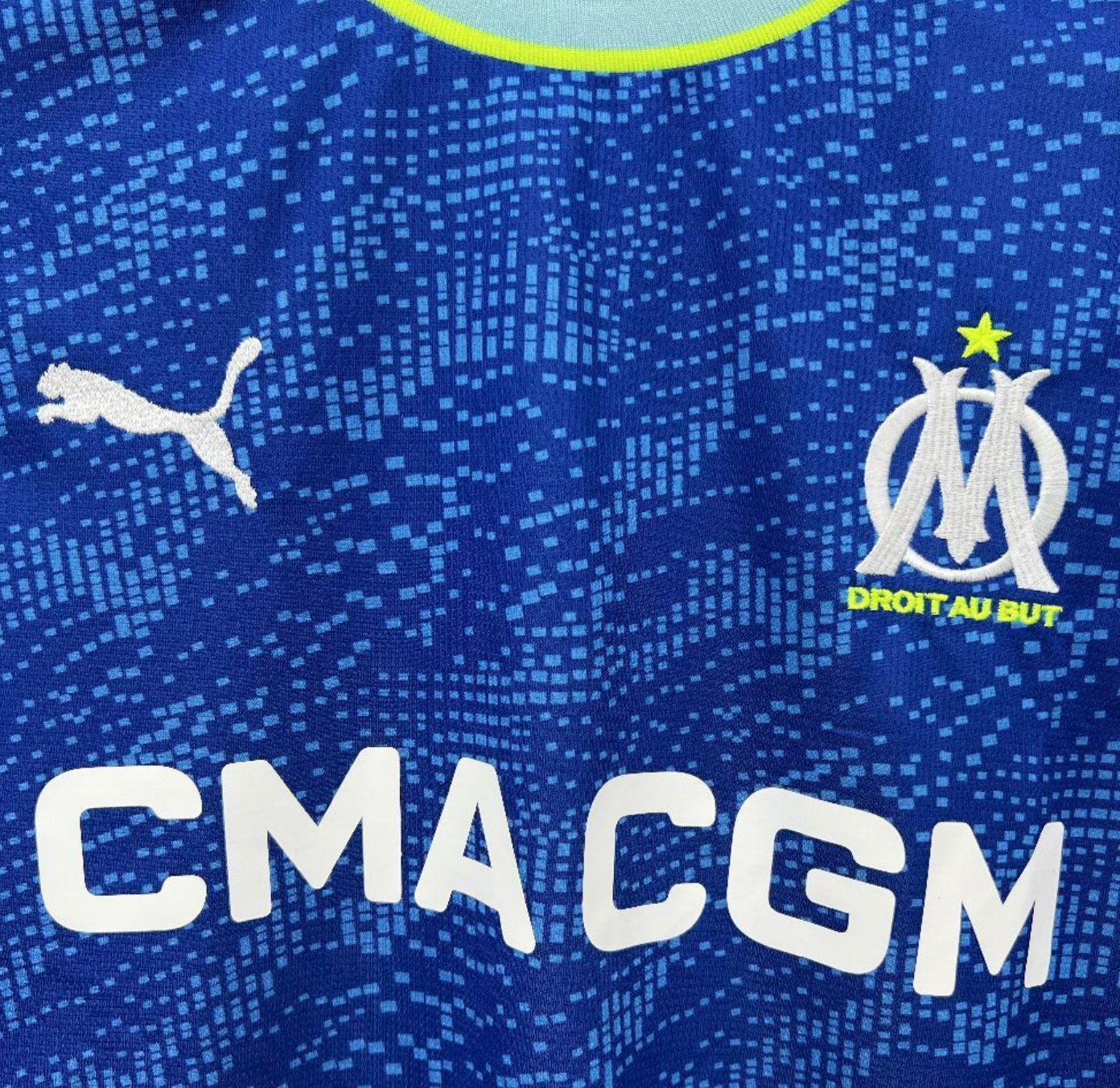 Olympique de Marseille Fan Jersey 2025 - 2026  | Blue Away Shirt – KickOff Club