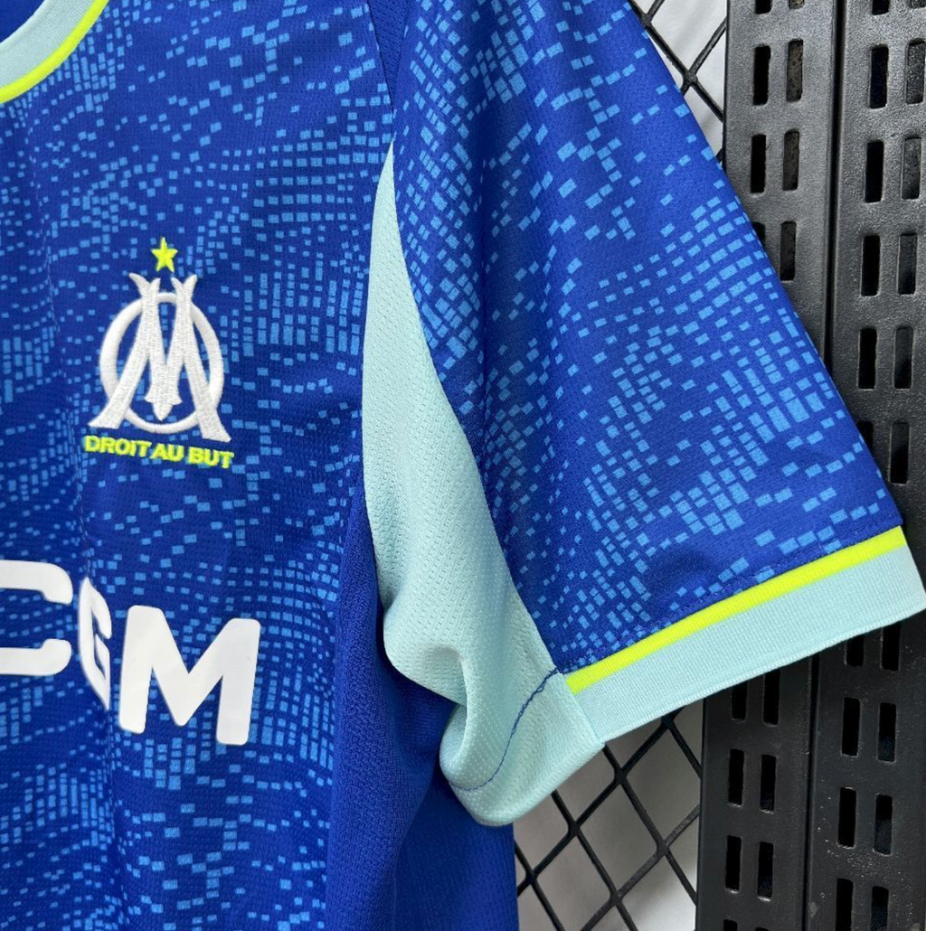Olympique de Marseille Fan Jersey 2025 - 2026  | Blue Away Shirt – KickOff Club