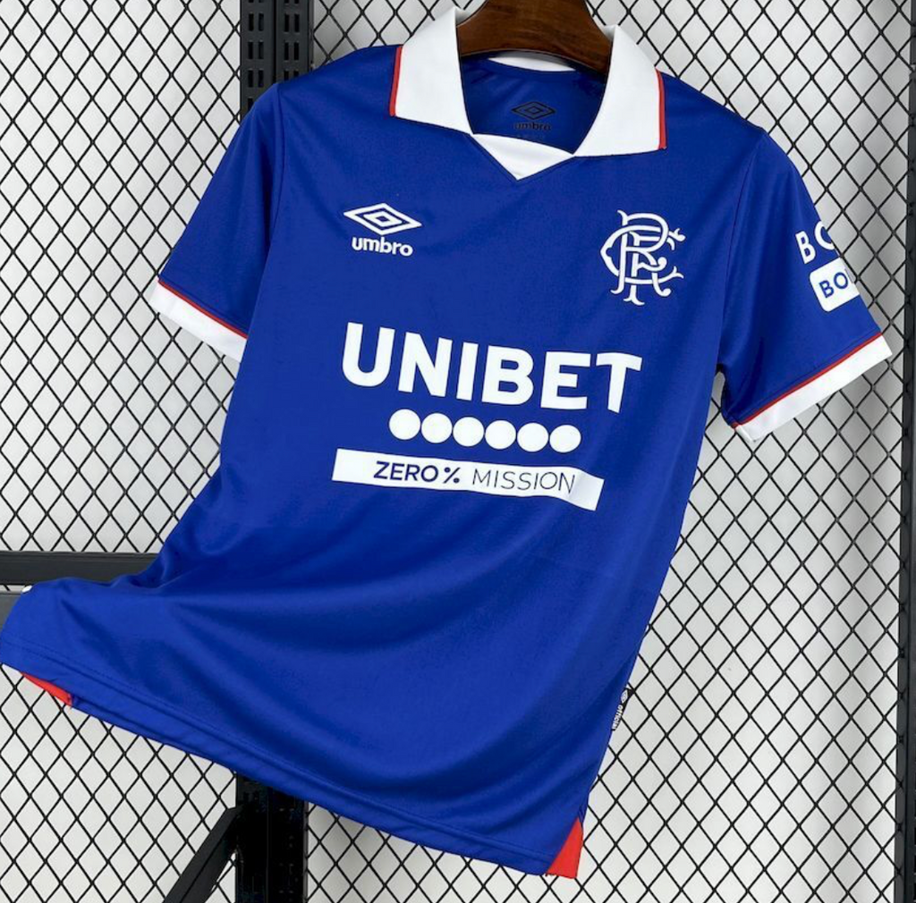 Rangers FC Fan Jersey 2025 - 2026 | Blue Home Shirt – Football Lifestyle by KICKOFF