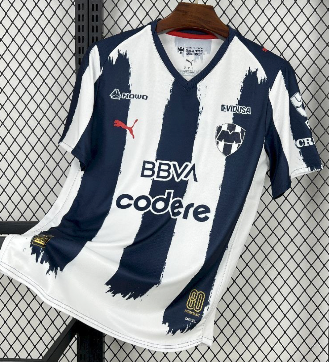 CF Monterrey 80th Anniversary Fan Jersey 2025-2026| Rayados Commemorative Shirt – KickOff Club