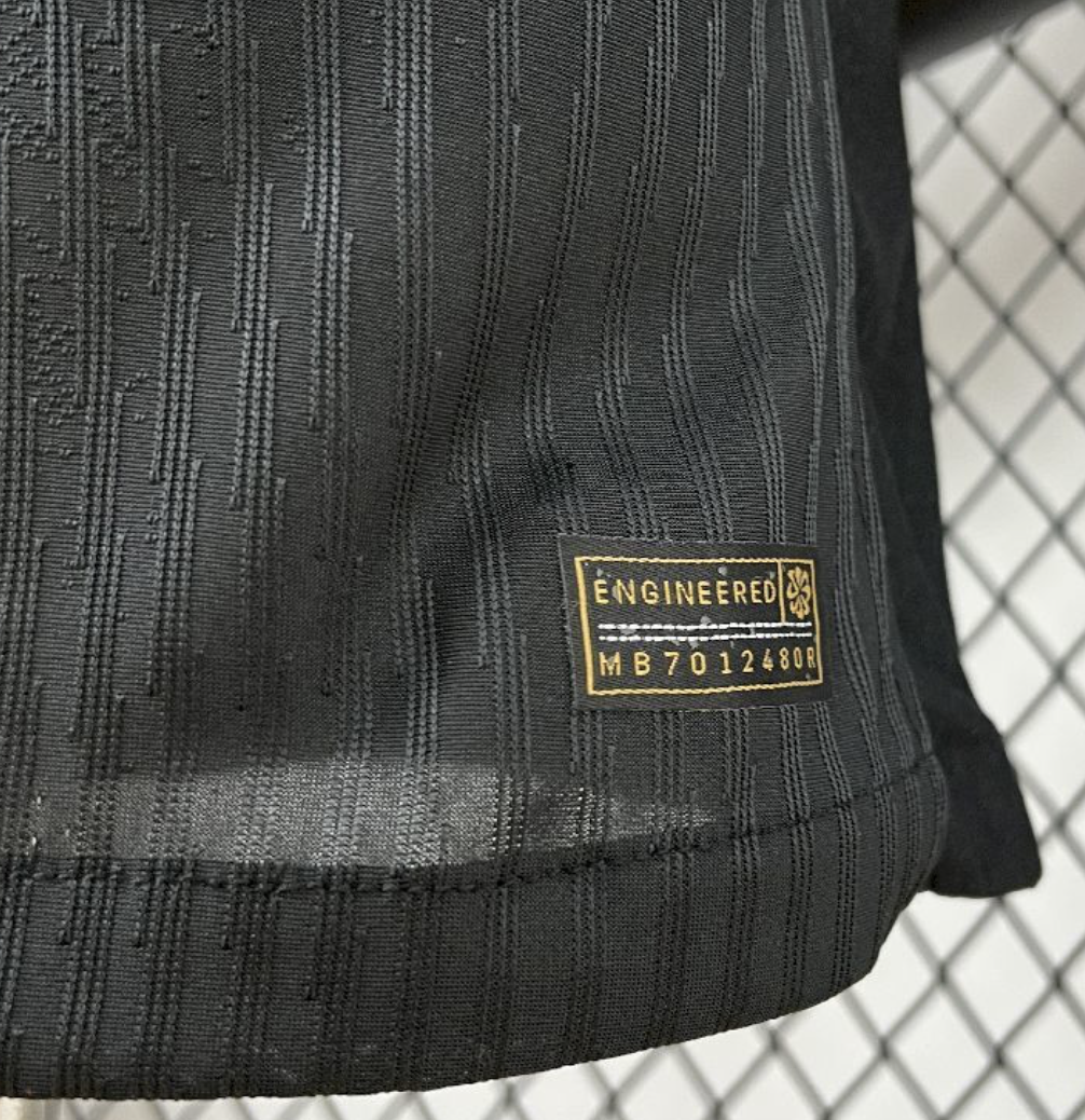 Corinthians Player Jersey 2025 - 2026  | Black & Orange Special Re-Edition – KICKOFF