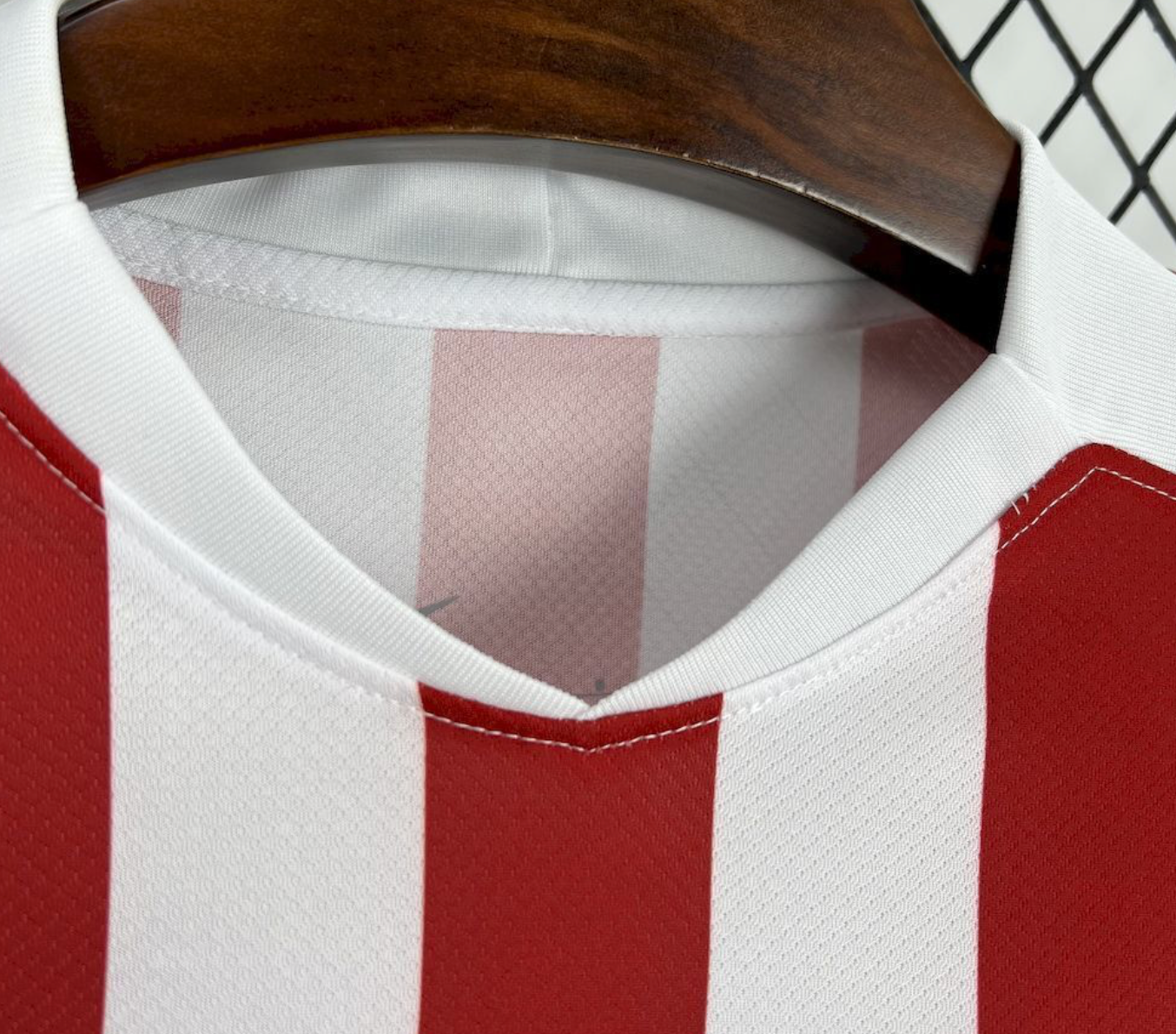 Atlético de Madrid Home Jersey 2025 - 2026 | Red & White Stripes – KICKOFF Football Culture