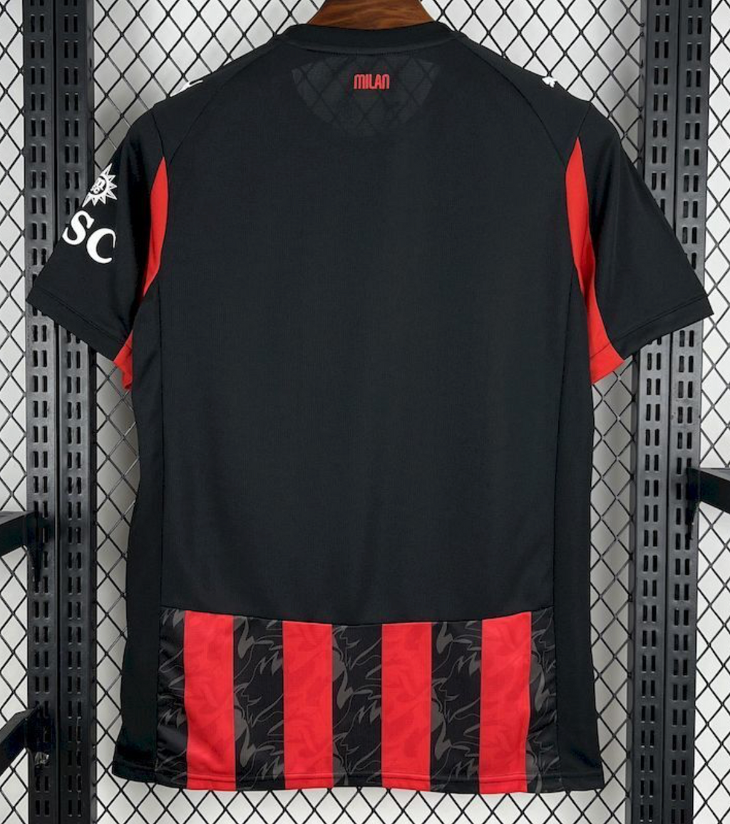 AC Milan Fan Jersey | Home Red & Black Shirt – KickOff Club