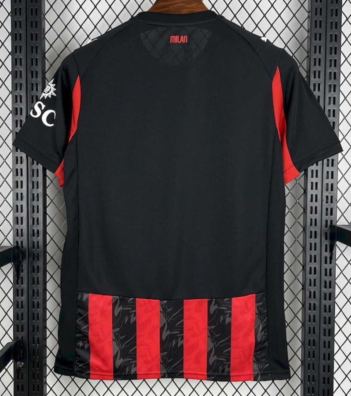 AC Milan Fan Jersey | Home Red & Black Shirt – KickOff Club