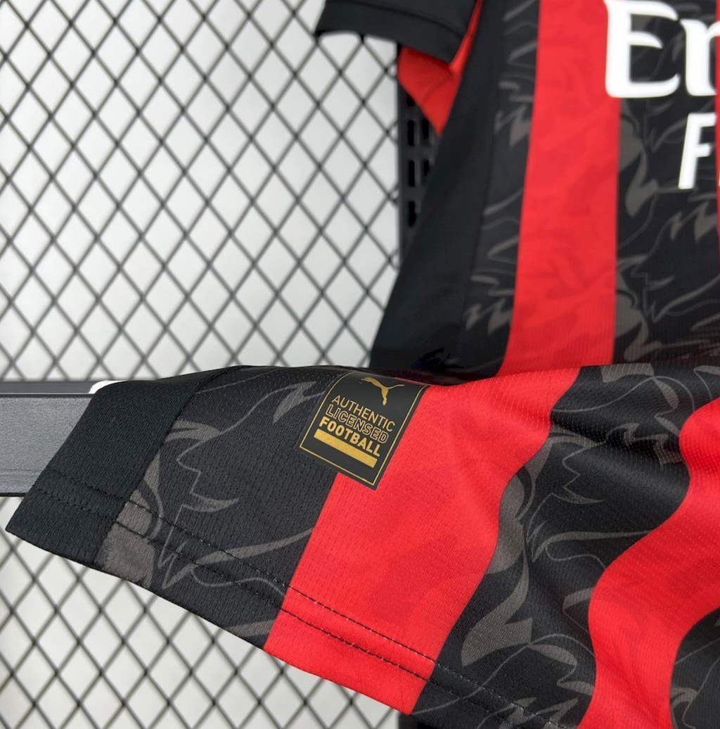 AC Milan Fan Jersey | Home Red & Black Shirt – KickOff Club
