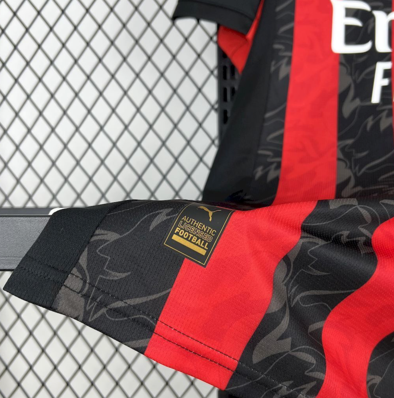 AC Milan Fan Jersey | Home Red & Black Shirt – KickOff Club