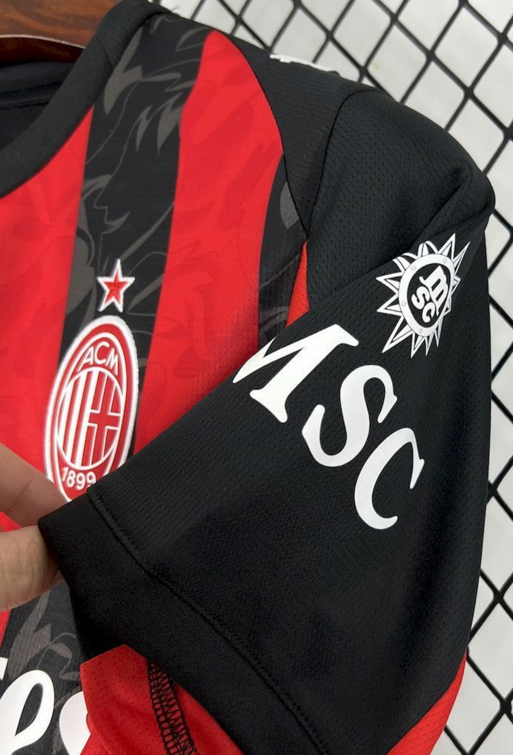 AC Milan Fan Jersey | Home Red & Black Shirt – KickOff Club