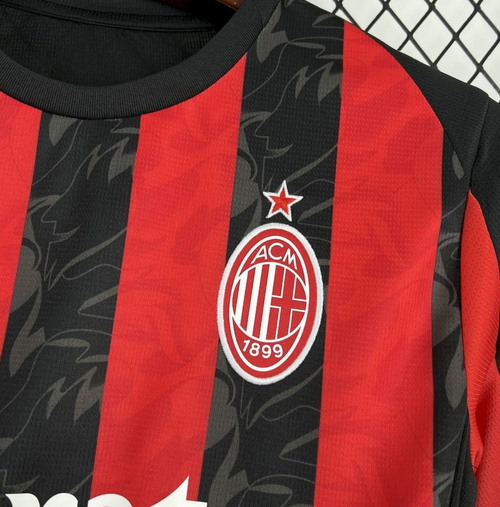 AC Milan Fan Jersey | Home Red & Black Shirt – KickOff Club