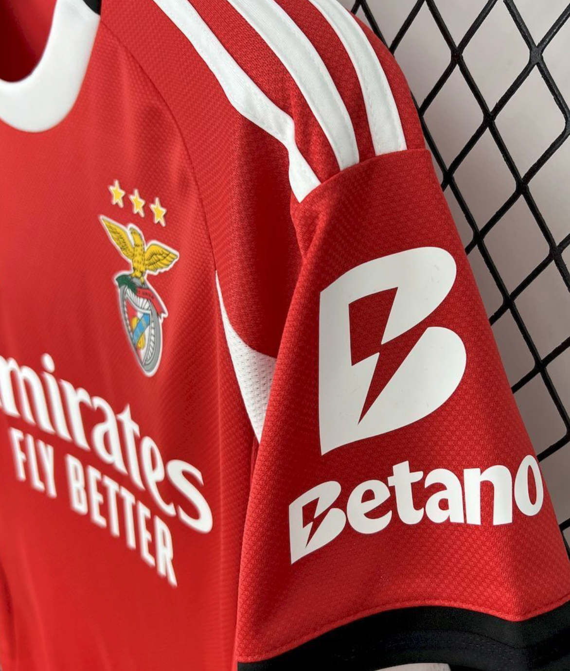 SL Benfica Fan Jersey 2025-2026 | Red Home Shirt – KickOff Club