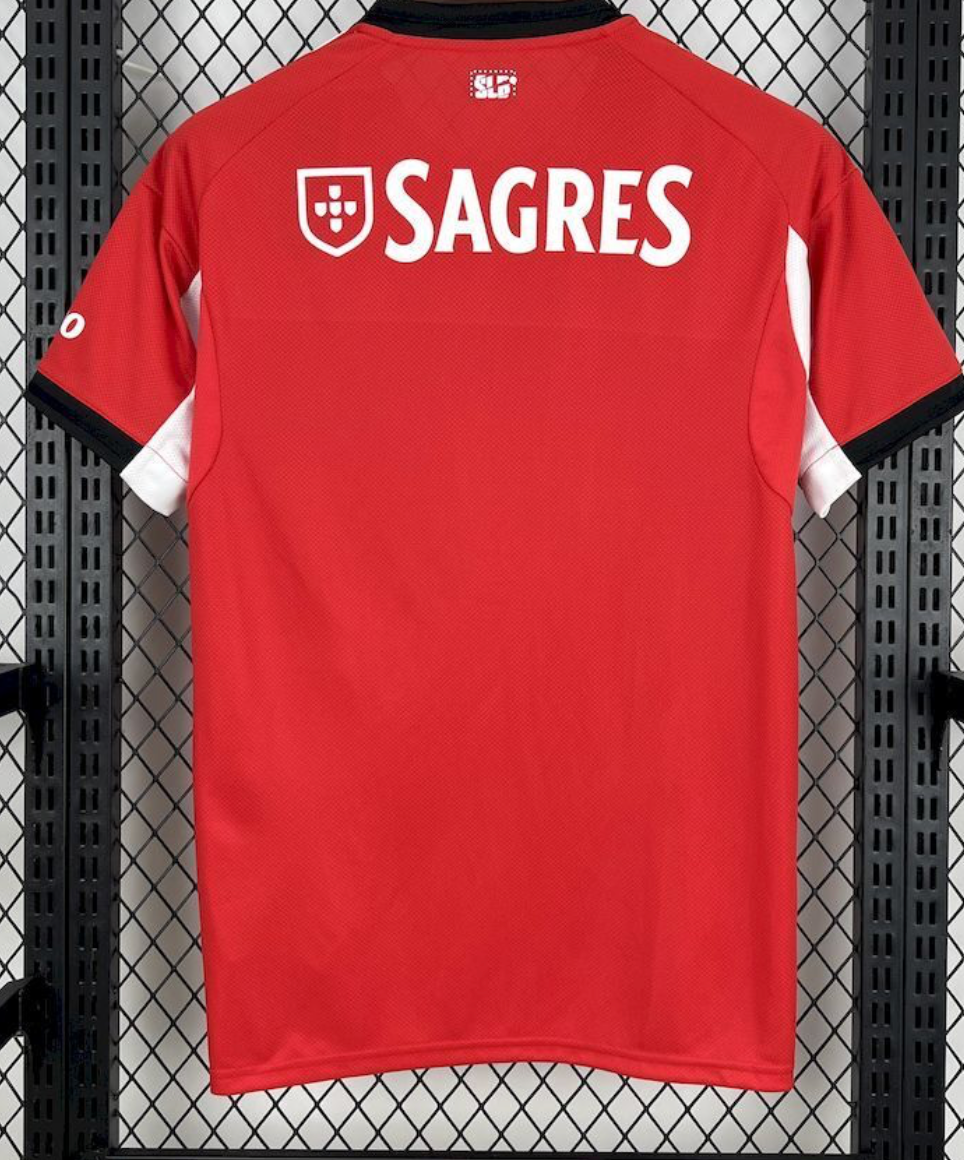 SL Benfica Fan Jersey 2025-2026 | Red Home Shirt – KickOff Club
