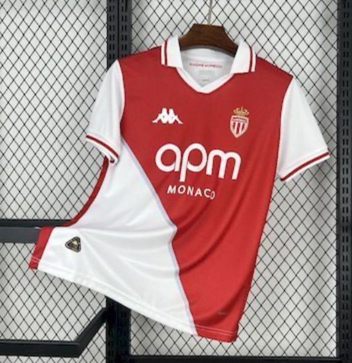 AS Monaco Home Jersey — Street x Champions DNA