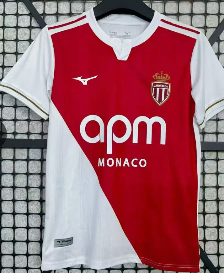 AS Monaco Home Jersey — Street x Champions DNA