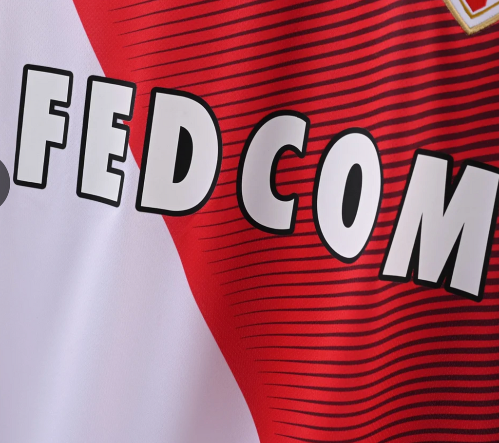 AS Monaco Home Jersey — The Falcao & Mbappé Era