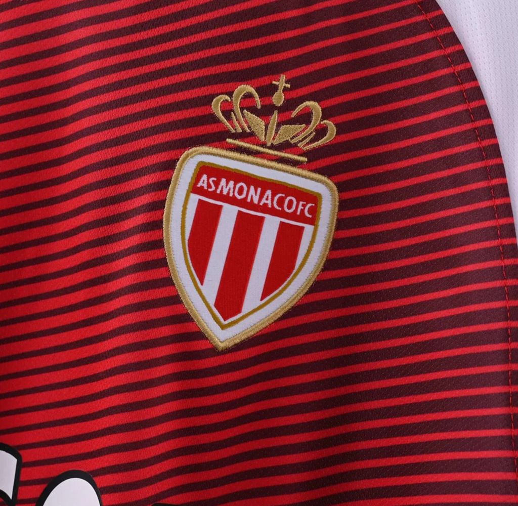 AS Monaco Home Jersey — The Falcao & Mbappé Era