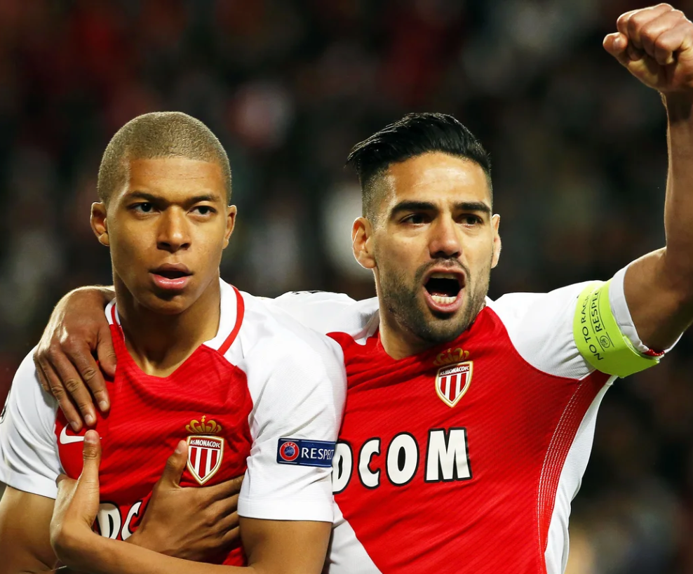 AS Monaco Home Jersey — The Falcao & Mbappé Era