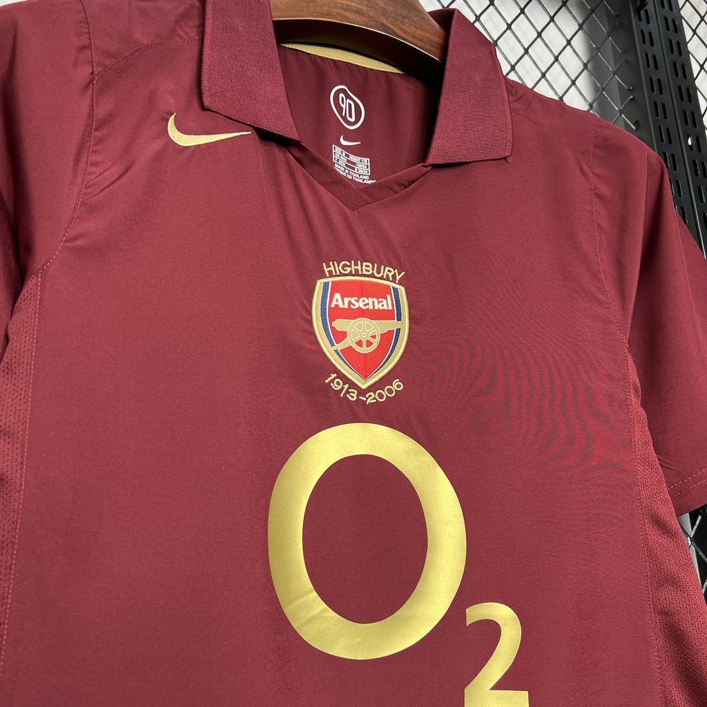 Arsenal 2005/06 Home Jersey – Highbury Farewell Edition